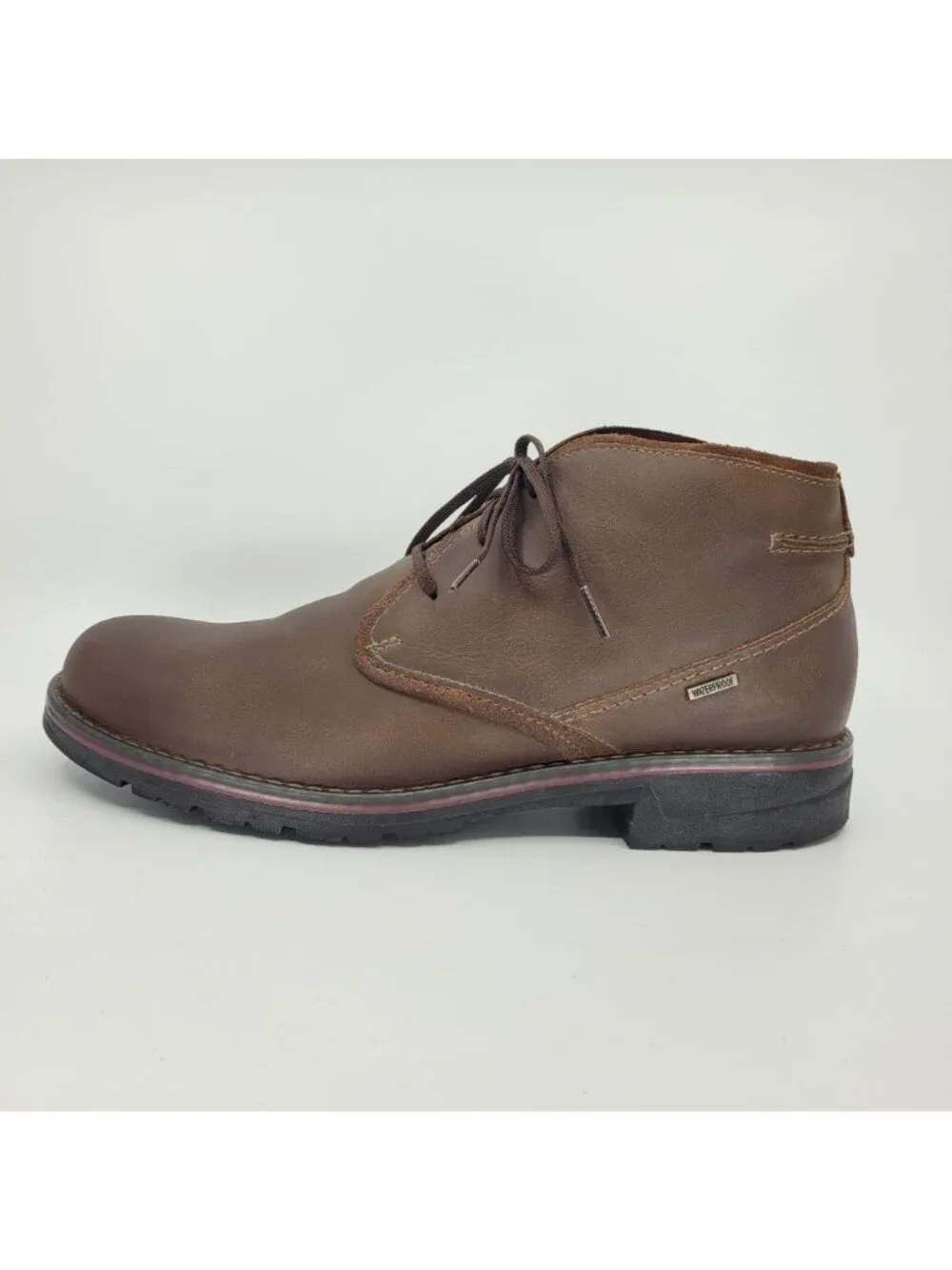 Clarks Morris Peak Waterproof Chukka Boots Men's Size 11 M EU 44.5 Brown Leather